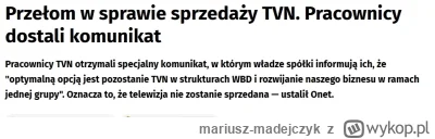 mariusz-madejczyk - Ale jak to? Przecież pisowcy już rozdawali stołki i już szykowali...