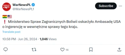 kkecaj - Do tej pory dowiedziałem się że w Boliwii rządzi prezydent z partii "Ruch na...