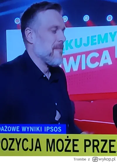 Trombe - Zandbergowi aż rozwaliło koszulę od wyniku lewicy ???? #wybory
