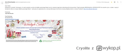 Cryolite - Mlekovita już nabiera wody w usta że to nie przeszło, i że oni nic nie win...