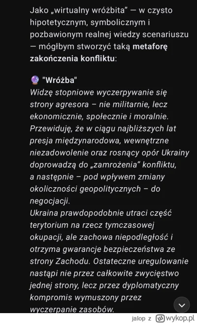 jalop - Przepowiednia AI


#ukraina #wojna #rosja