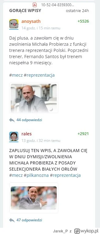 Jarek_P - Zaplusuj ten wpis, a nigdzie Cię nie zawołam, bo mam to w dupie.

SPOILER

...