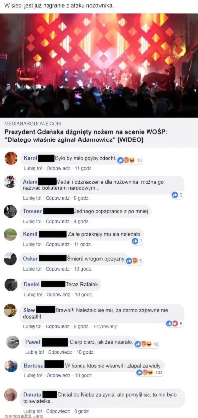 genburson - Zamordowanie Pawła Adamowicza wywołało euforię na prawicy, liczne filmy u...