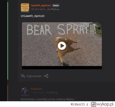 Kriten33 - Dziadka jak zabolało że napisałem prawdę xdd Chłopie ty byś się tym gazem ...