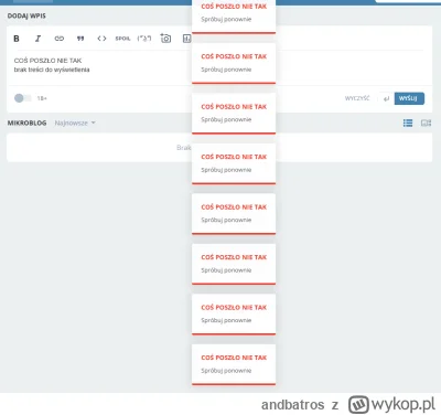 andbatros - Coś poszło nie tak