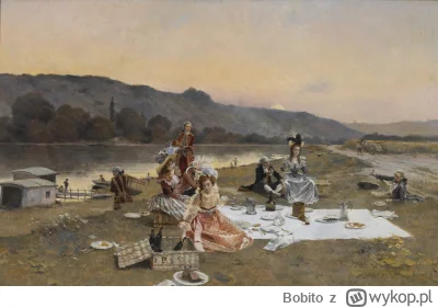 Bobito - #obrazy #sztuka #malarstwo #art

Piknik, 1885, François Flameng