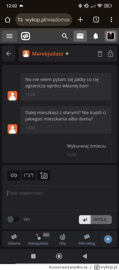 KonserwatywnyMocny - Mądrości oskiego 18lvl xD
#przegryw