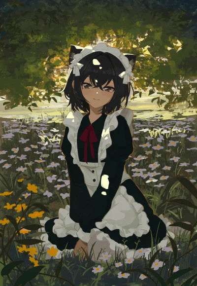 OttoFlick - #randomanimeshit #anime #kemonomimi #maid #originalcharacter