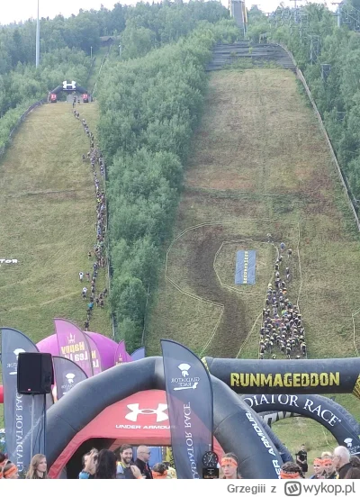 Grzegiii - @Grzegiii: tak wyglądał start :). Workami, prawie zjechalem z góry :)