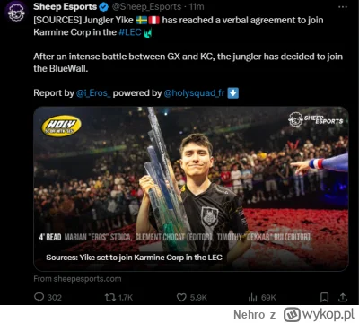 Nehro - Aaaaa j--a* Cie Marcinku.... 
29 lat na karku, 2 poprzedniej sezony totalnie ...