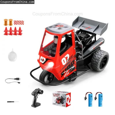 n____S - ❗ S100 1/16 2.4G 2WD RC Tricycle with 2 Batteries
〽️ Cena: 27.99 USD
➡️ Skle...