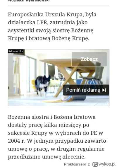 Proktoaresor - @anita-kowalewka 
Może to syn siostry Bożeny lub bratowej Bożeny