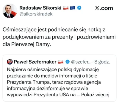 zdradek - I już wiecie dlaczego prezydent Nawrocki nie wziął na wizytę w Białym Domu ...