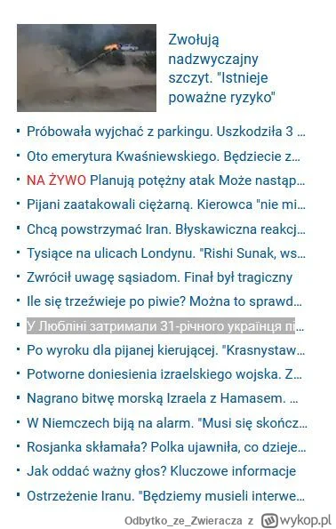 OdbytkozeZwieracza - Czy to normalna procedura, że na polskojęzycznym portalu w polsk...
