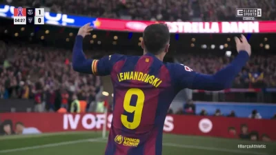 Minieri - Lewandowski otwiera konto na nowym Camp Nou! Barcelona - Athletic Bilbao 1:...