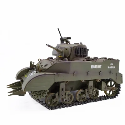 n____S - ❗ COOLBANK M5A1 1/16 2.4G RC Tank RTR with 2 Batteries
〽️ Cena: 129.71 USD (...