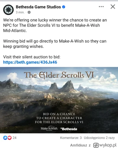 Amfidiusz - Pierwsza wzmianka o TES6 od ponad sześciu lat ( ͡° ͜ʖ ͡°)ﾉ⌐■-■
#elderscro...