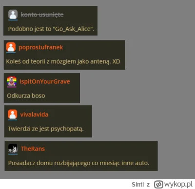 Sinti - @poprostufranek @IspitOnYourGrave @vivalavida @TheRans