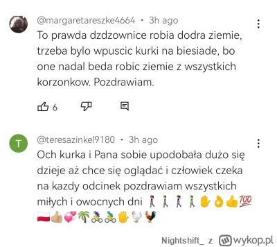 Nightshift - @darthinvader: Tepe Grazyny juz przeniosly swoje " ochy i achy" z Junku,...