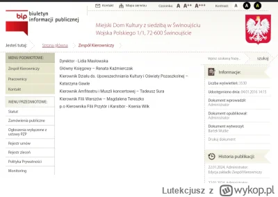 Lutekcjusz - Organizatorem jest Miejski Dom Kultury w Świnoujściu, a facetów w nim ze...