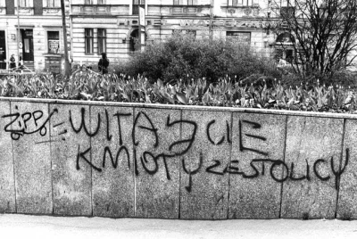 goferek - Wyjście na Basztową od strony dworca. 1989
#krakow #heheszki