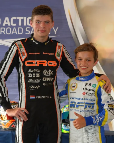 Gieekaa - Max Verstappen z synem.
#f1