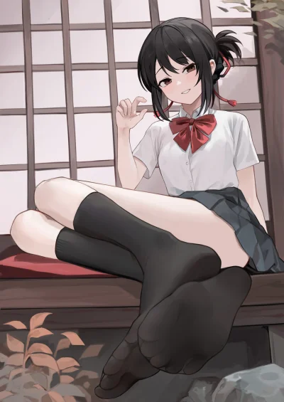 OttoFlick - #randomanimeshit #anime #stopkianime #schoolgirl #kiminonawa #mitsuhamiya...