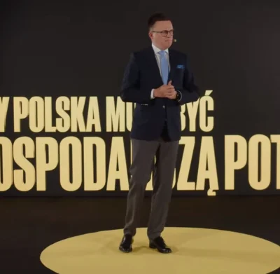mickpl - Hołownia na przedwyborczo-paralentoeuropejskim standupie pedzioł "Polska 205...