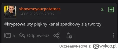UczesanyPedryl - I cyk, wywaliło shorty ziemniaczka, piękny kanał wzrostowy się tworz...