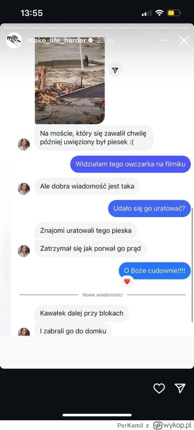 PerKamil - Szarik przetrwał ! #powodz #glucholazy