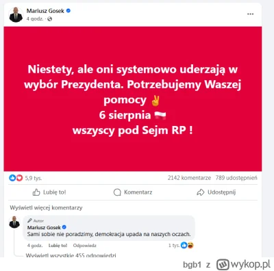 bgb1 - Nieźle, wygląda na to, że prędzej wywołają wojnę domową niż się zgodzą na prze...