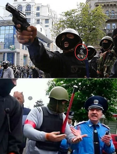 JPRW - @taki-tam-czlowiek: A tu na zdjęciu widzimy wiceszefa odeskiej milicji, który ...