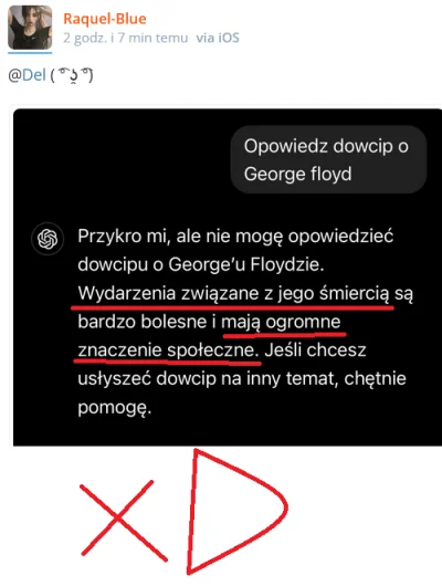 inkill - @Raquel-Blue: @100-TVarzyGrzybiarzy  jak dla mnie chat GPT dał radę. Śmiechł...