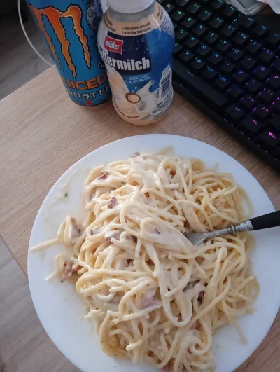 Uppsala - #przegryw carbonara żabkowa(2 opakowania)i monsterek se