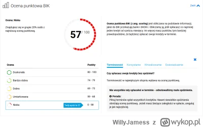 WillyJamess - Mirasy, mam problem z BIK, o-------m. Spłacam sobie raty za srajfona, k...