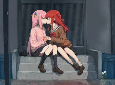 OttoFlick - #randomanimeshit #anime #schoolgirl #yuri #bocchitherock #hitorigotou #ik...