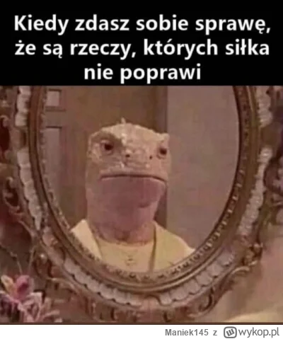 Maniek145 - Czasami w ogóle się nie da
