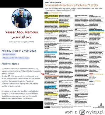 wpt1 - #izrael Pan "dziennikarz" zabity przez szyjonistów.A w rzeczywistości członek ...