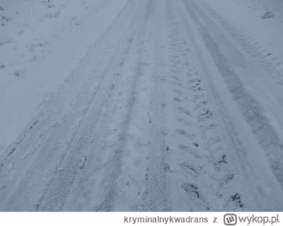 kryminalnykwadrans - Pod śniegiem warstwa lodu i Francja elegancja. Po co posypać? Mo...