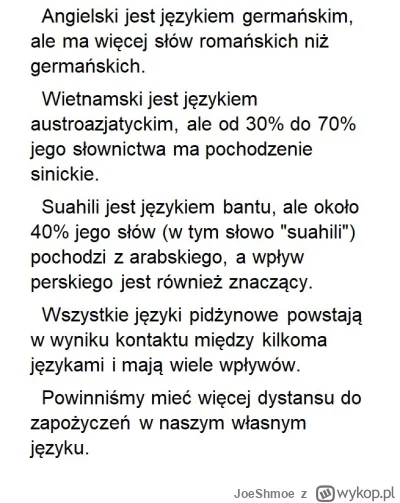 JoeShmoe - Języki obce. #ciekawostki #jezykiobce #jezykangielski #jezykpolski #lingwi...
