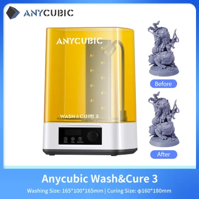 n____S - ❗ ANYCUBIC Wash & Cure 3 For DLP SLA LCD Resin 3D Printer [EU]
〽️ Cena: 111....