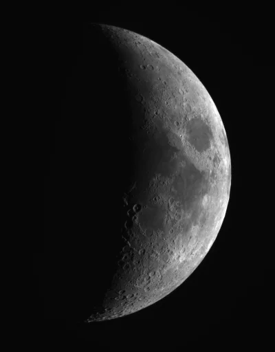 Antybristler - Dzisiejszy Księżyc w fazie 33%

Teleskop Sky Watcher 150/750
Kamera: Z...