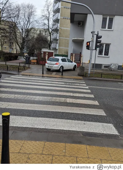 Yurakamisa - Chłop ma bramę na przejściu dla pieszych i jeździ chodnikiem xd
#polskie...
