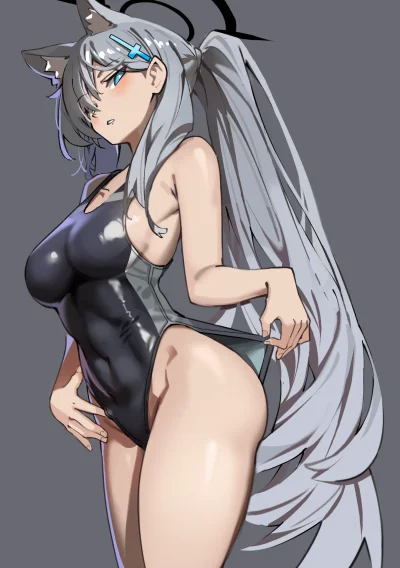 zabolek - #anime #randomanimeshit #shiroko #bluearchive #swimsuit