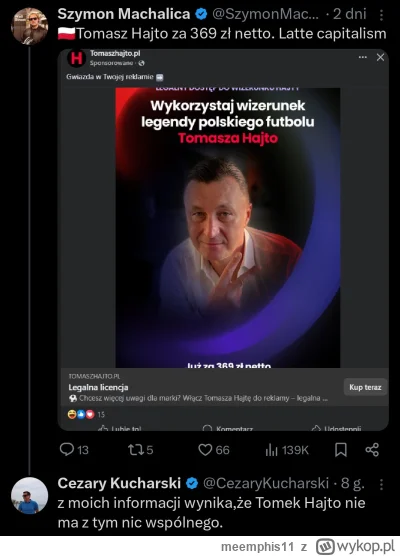 meemphis11 - @Tymczas0wy: 

jak Kucharski ma rację, że Hajto nie ma z tym nic wspólne...