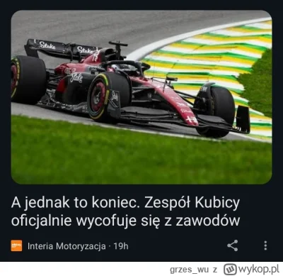 grzes_wu - Ile kłamstw można zmieścić w jadnum nagłówku 
#f1 #kubica