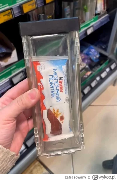 zafrasowany - Niezap... teraz tego drogocennego kinderka kacapku, to nie sedes w opus...