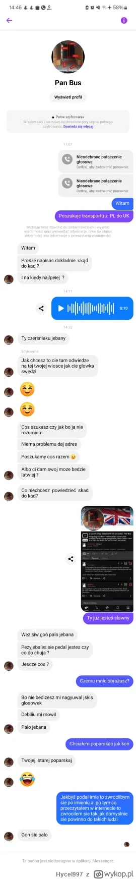 Hycel997 - Ten facet ma tak chyba  natury. Poparskac nie mozna nawet xd