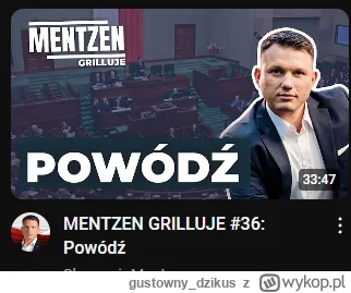 gustowny_dzikus - Mentzen: robienie polityki na powodzi jest obrzydliwe.
Też Mentzen:...