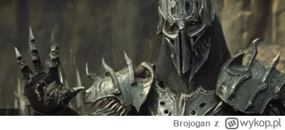 Brojogan - Co się temu Sauronu stało z ręką? Niby jeden palec miał obcięty, ale myśla...
